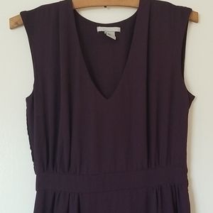 H&M Plum Sheer Chiffon Maxi dress size 2
